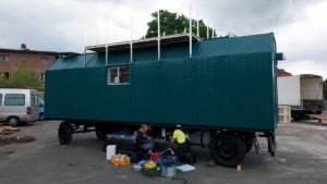 Bauwagen Umbau zum Tiny House Berlin - Castorwagen vom VEB Kafa Halle/S.